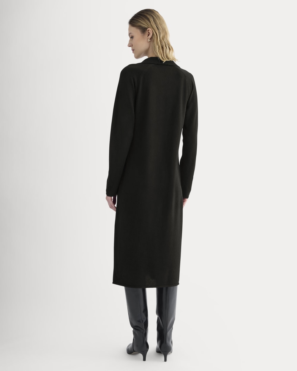 Kaşmir Polo Midi Elbise